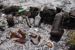 Old Bottles and Glass